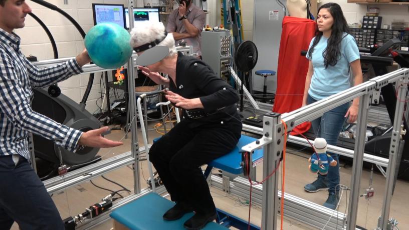 Newswise: Robotic Trunk Support Assists Those with Spinal Cord Injury