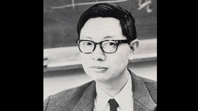 Photo of Prof. C.K. Chu in 1967