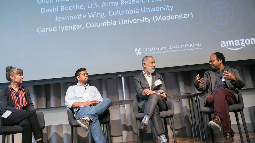 Four panelists discuss artificial intelligence and societal trust