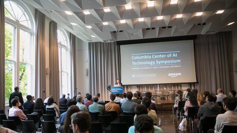 Columbia Engineering Dean, Shih-Fu Chang, addresses to the 2022 CAIT symposium