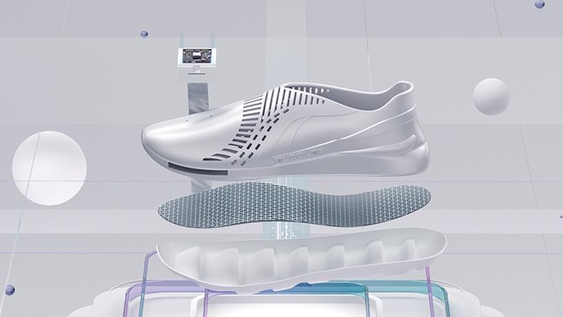The Surplex shoe dissected by components