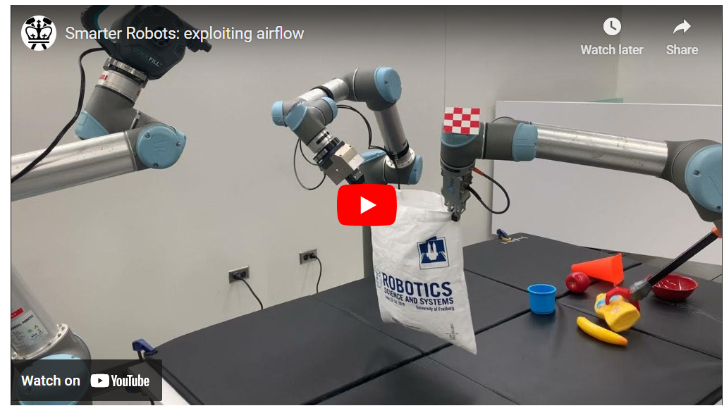 Smarter Robots: explioting airflow
