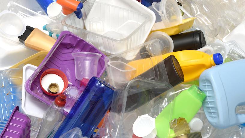 Mixed consumer plastic