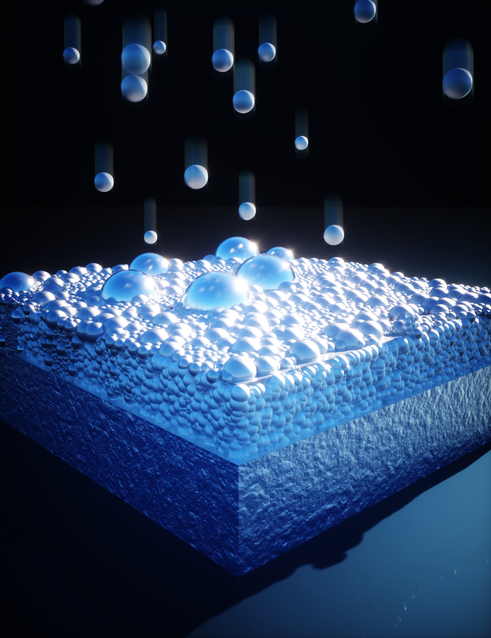 Illustration of lithium metal batteries on a microscopic level