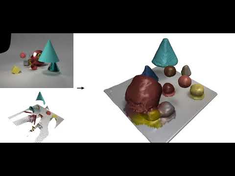 Given a monocular video as input, the framework produces a 4D representation that captures the entire scene content along with all the static and dynamic objects within it over time.