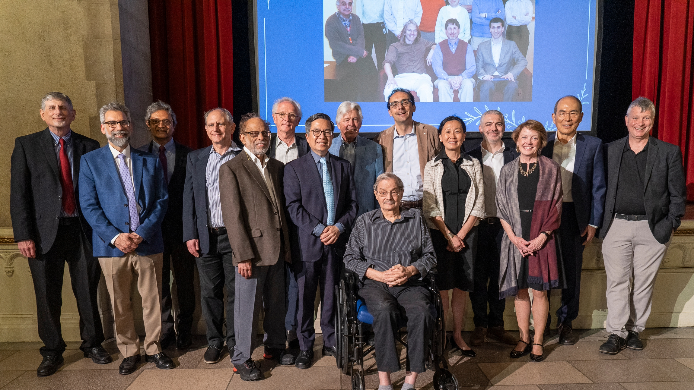 Columbia Engineering honors retiring faculty at an event.