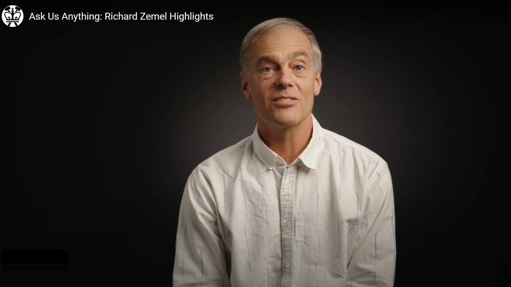 Richard Zemel YouTube screenshot