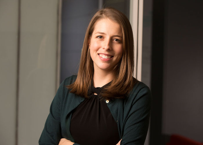 Columbia Engineering Professor Allie Obermeyer
