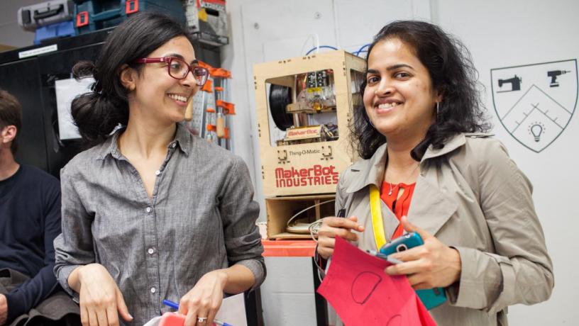 students at engineering challenge event