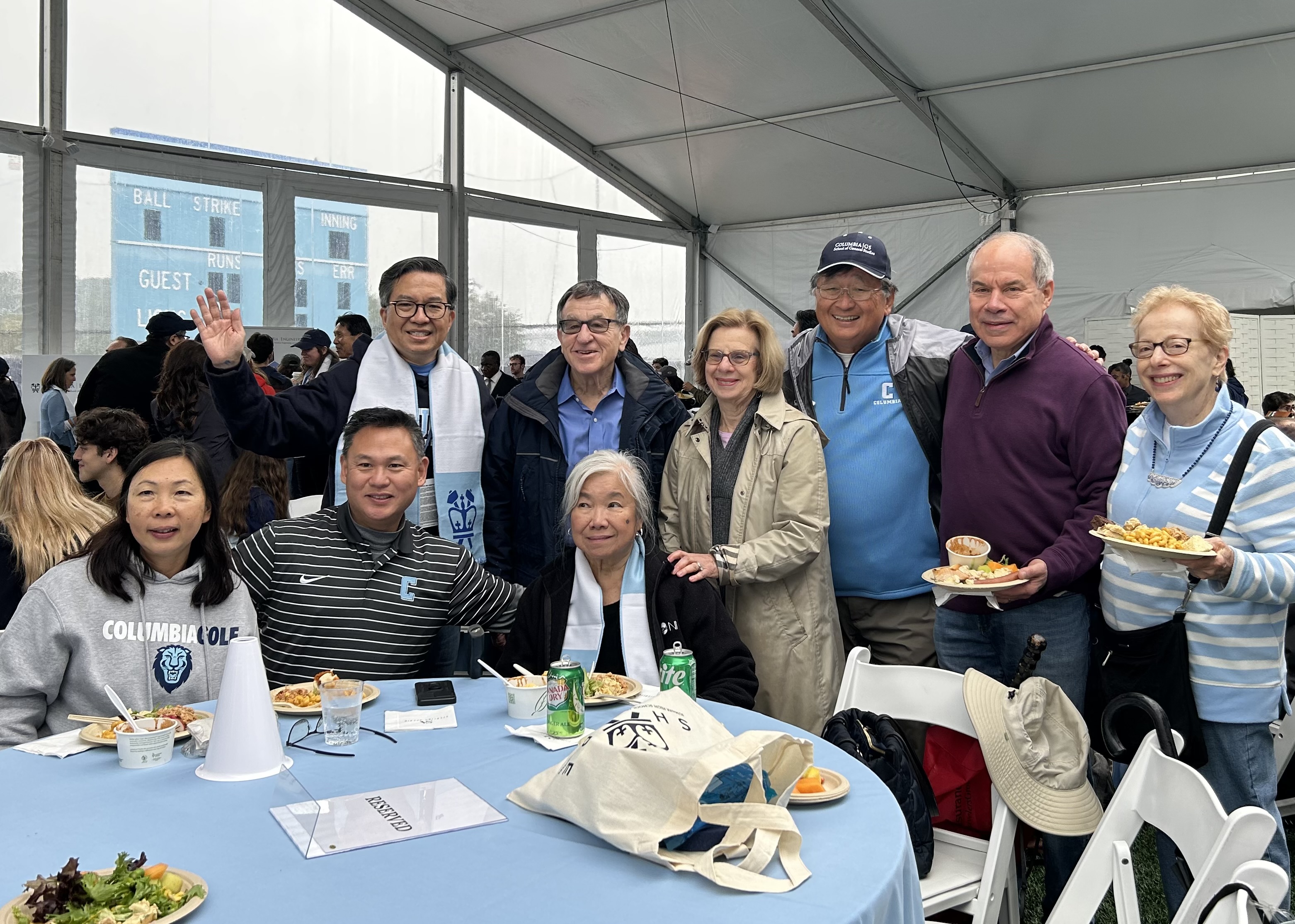 Dean Chang celebrates Homecoming in 2023