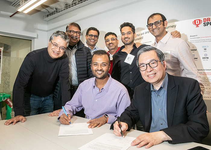 Columbia-Dream Sports AI Innovation Center launch