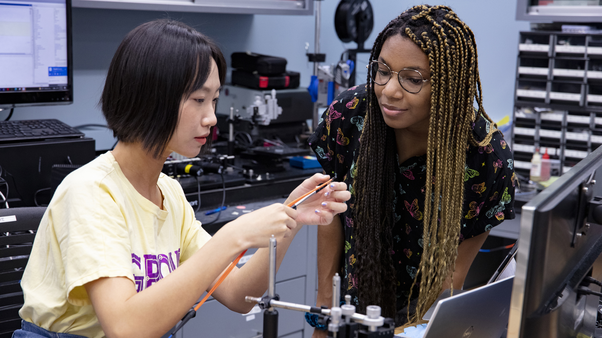 two-students-lab