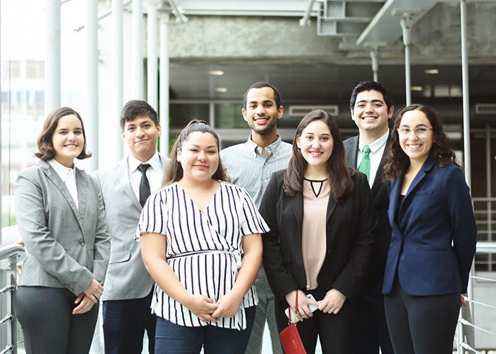 Board members for the Columbia chapter of the Society of Society of Hispanic Professional Engineers