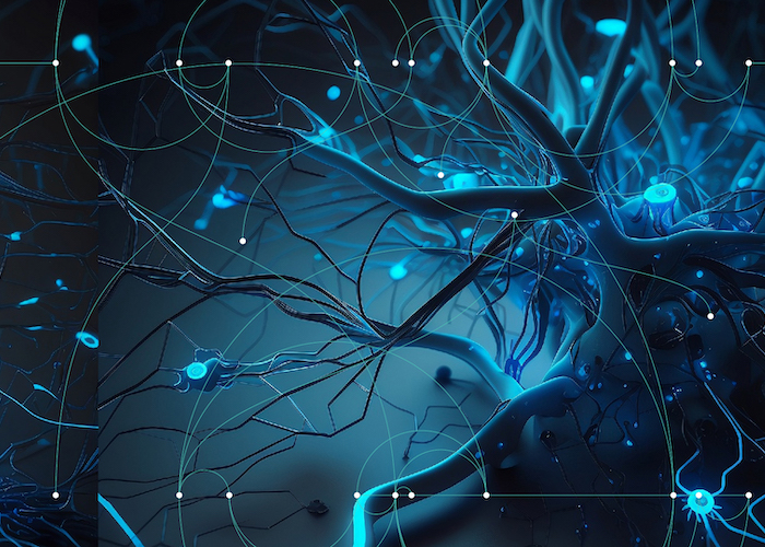 Abstract image of AI