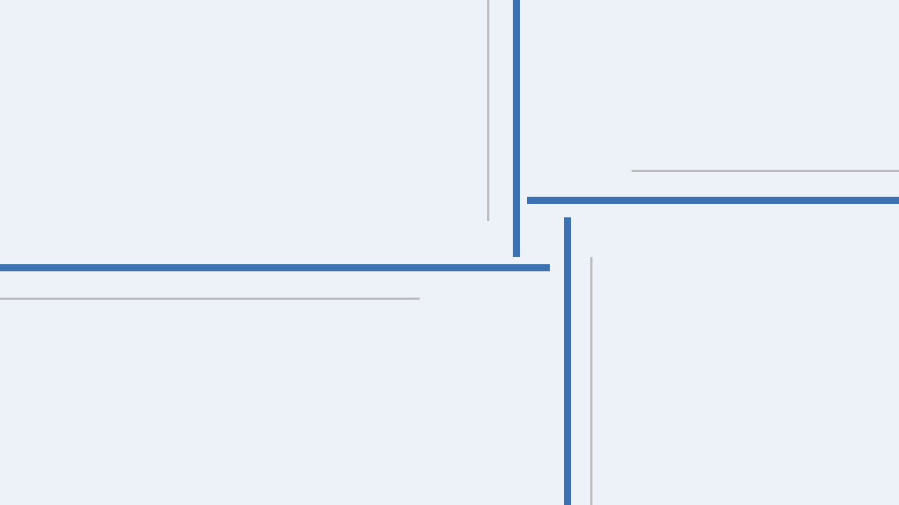 Abstract lines over a light blue background