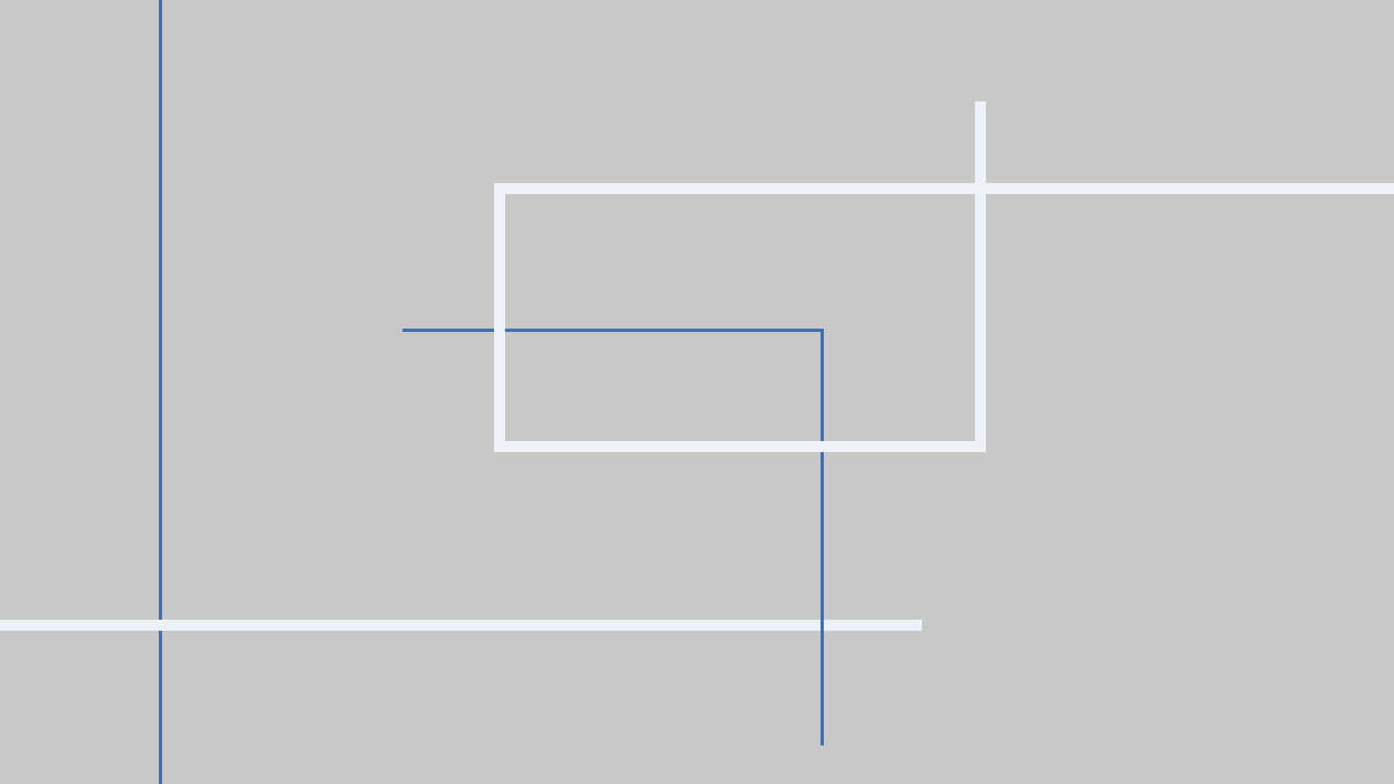 Abstract lines over a gray background
