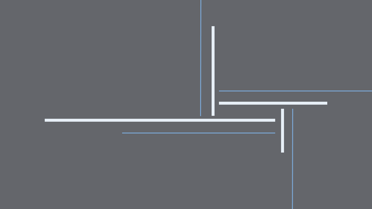 Abstract lines over a gray background