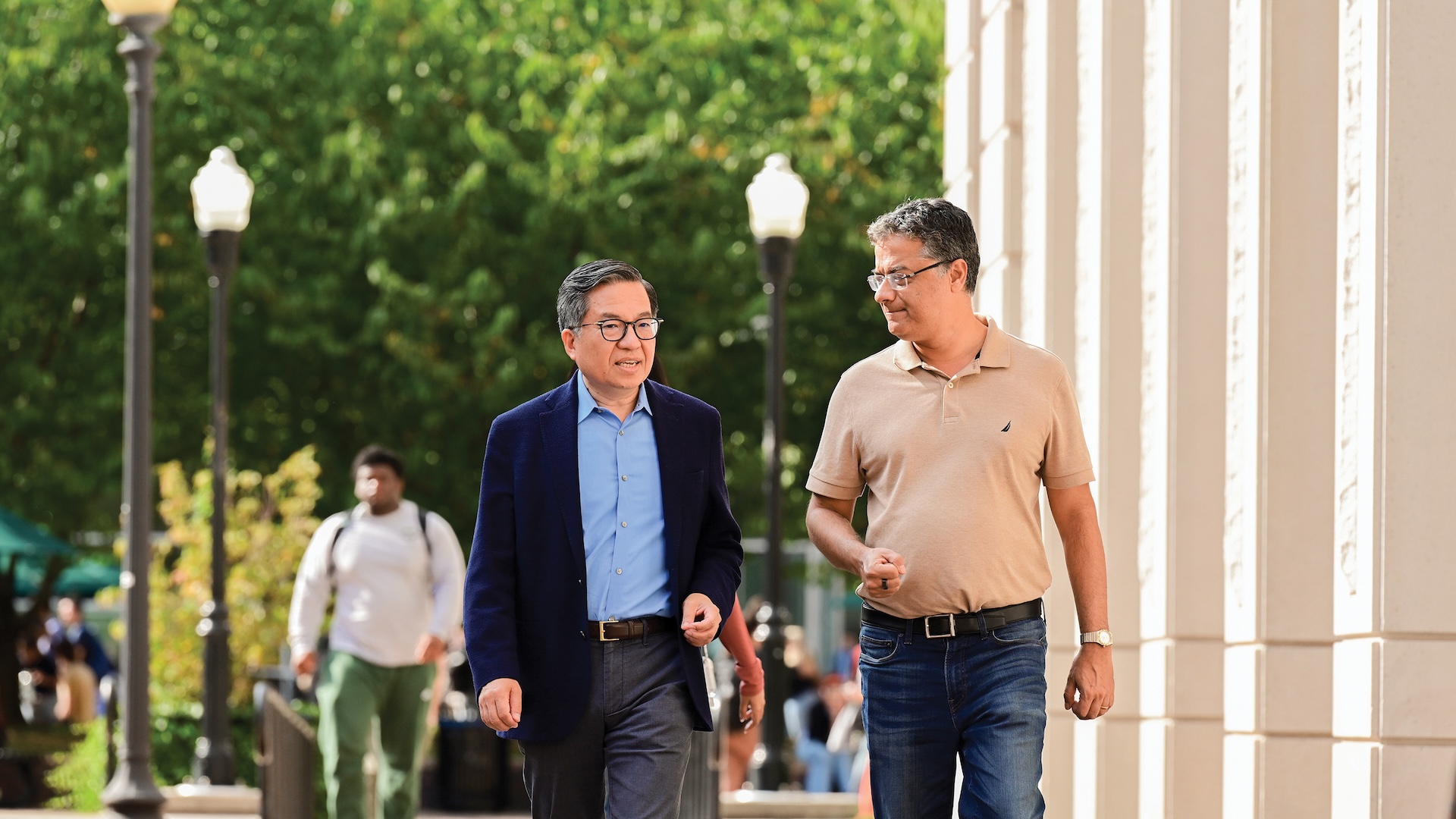Dean Shih-Fu Chang and Vishal Misra