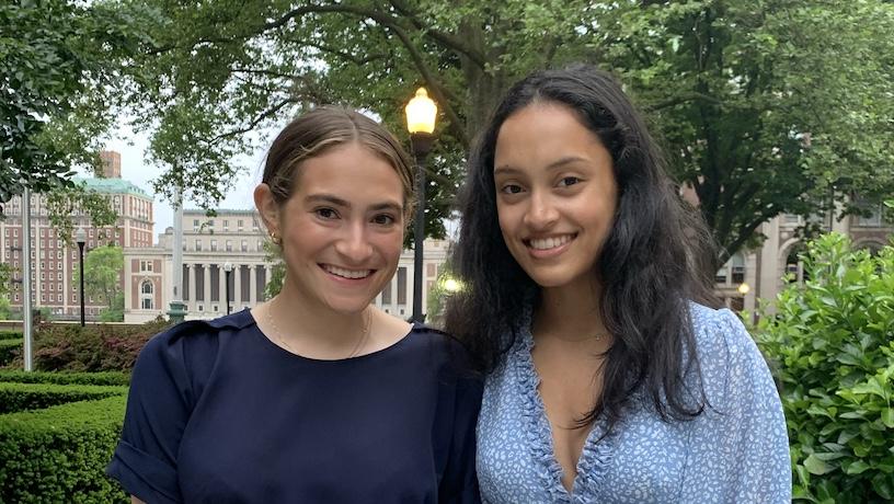 Sentiment founders Madeline Placik (left) and Julia Sheth (right).
