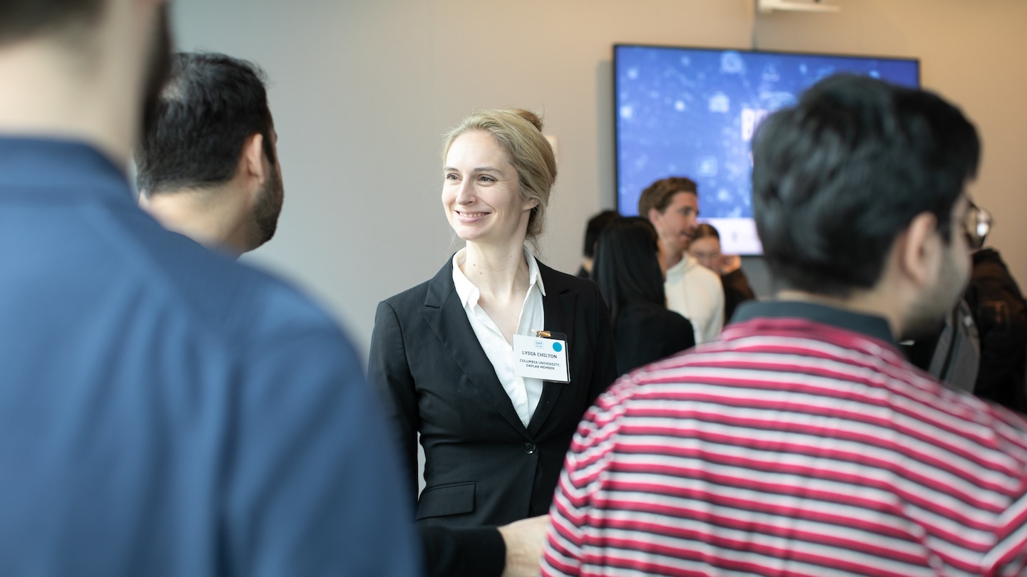 Lydia Chilton speaks with AI Agents for Work event attendees