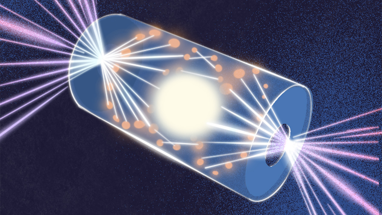 Illustration of nuclear fusion
