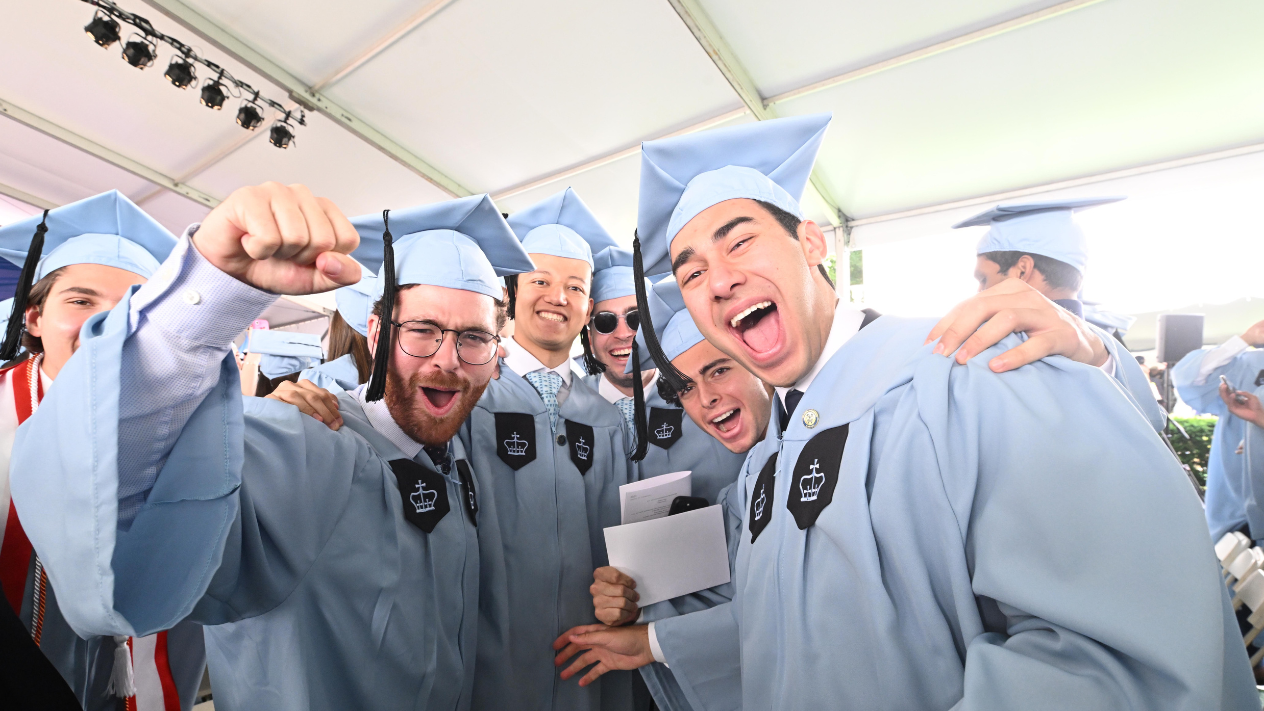 Students at UG Class Day