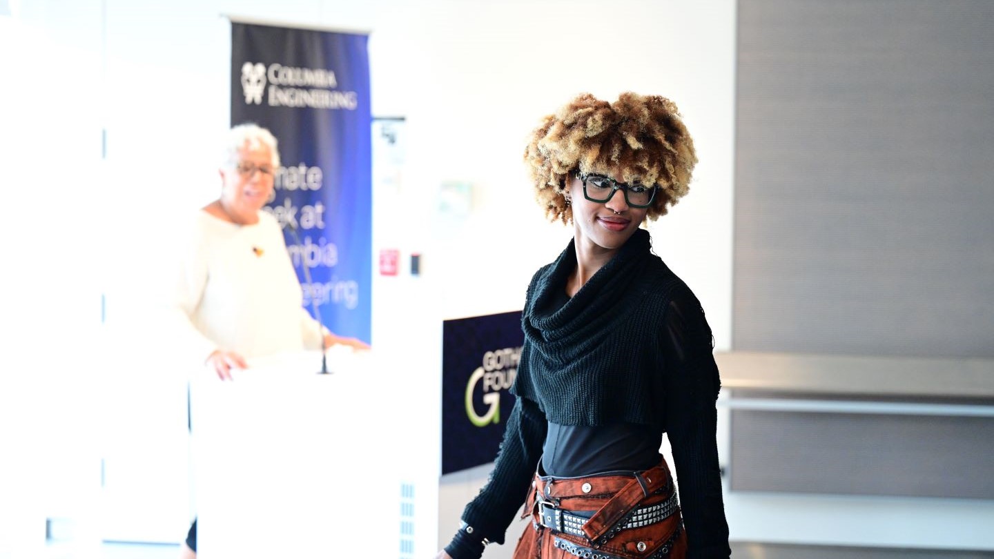 photo of exhibition participant