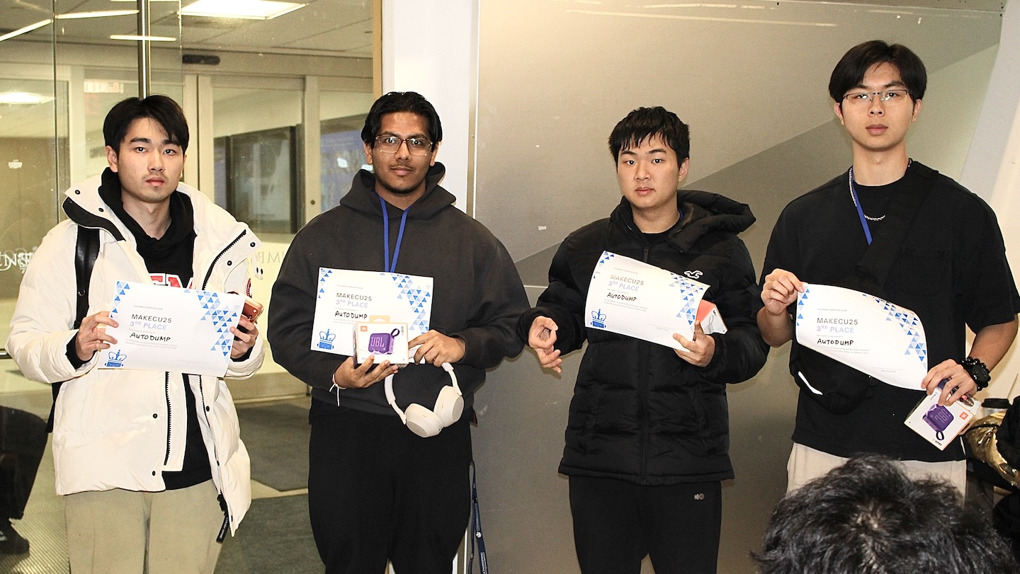 Third-place winning team, AutoDump.