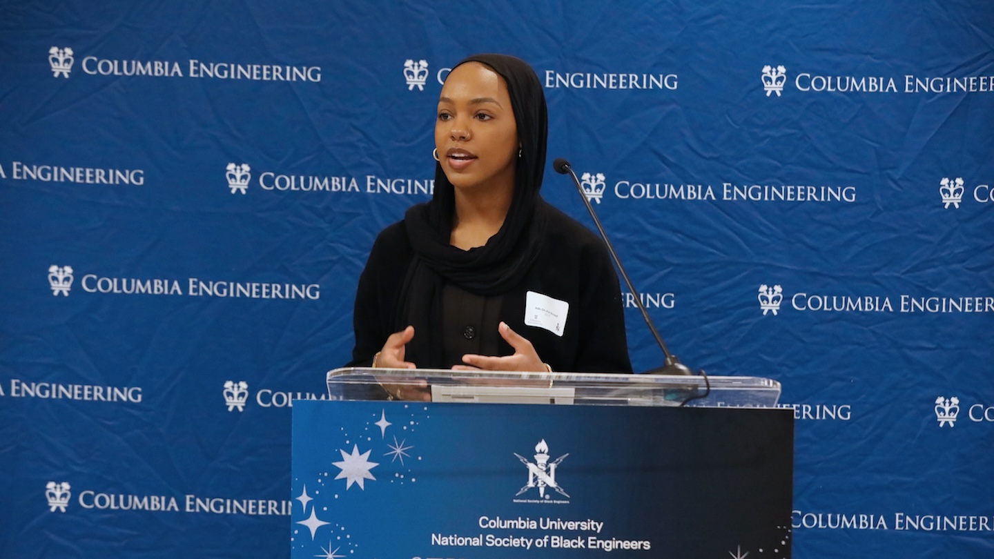speaker for the National Society of Black Engineers