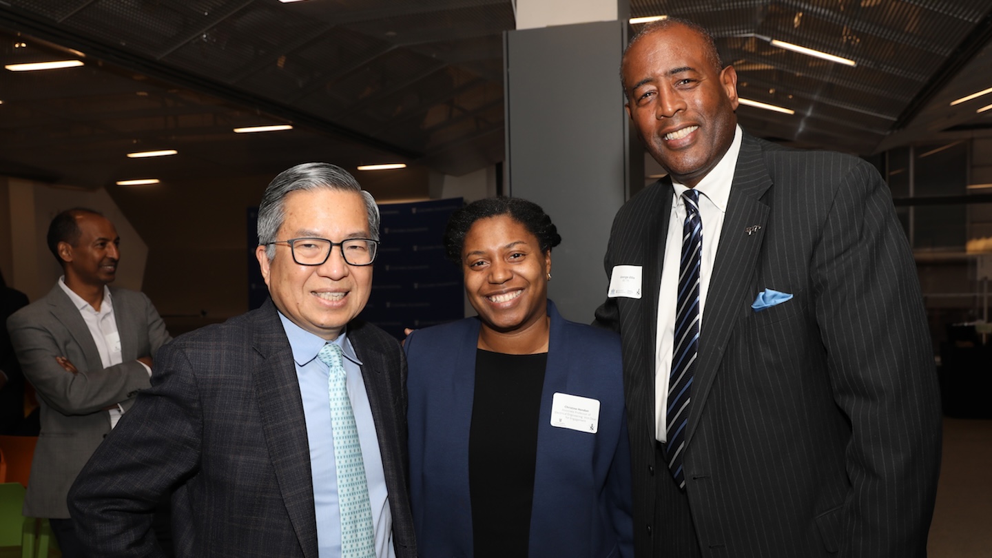 3 participants in the National Society of Black Engineers