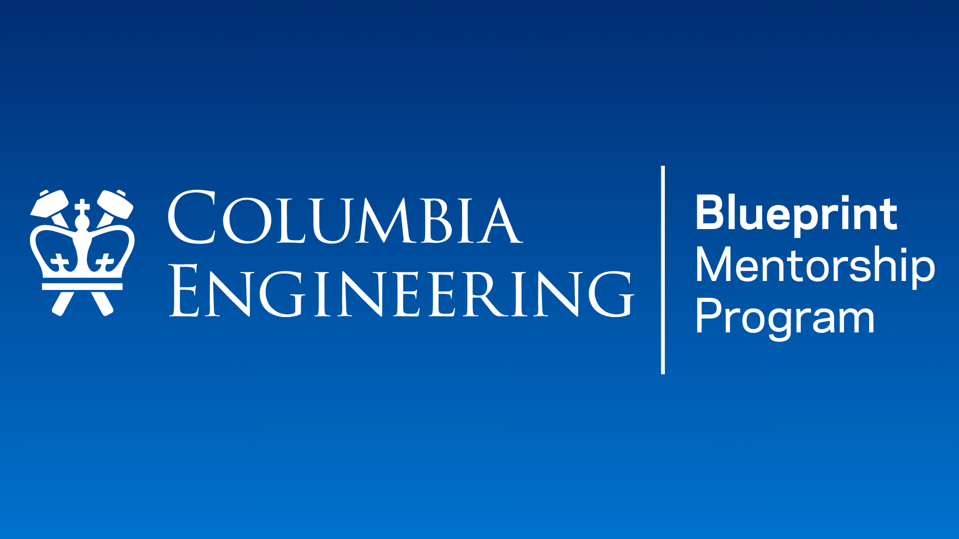 Blueprint Mentorship Program