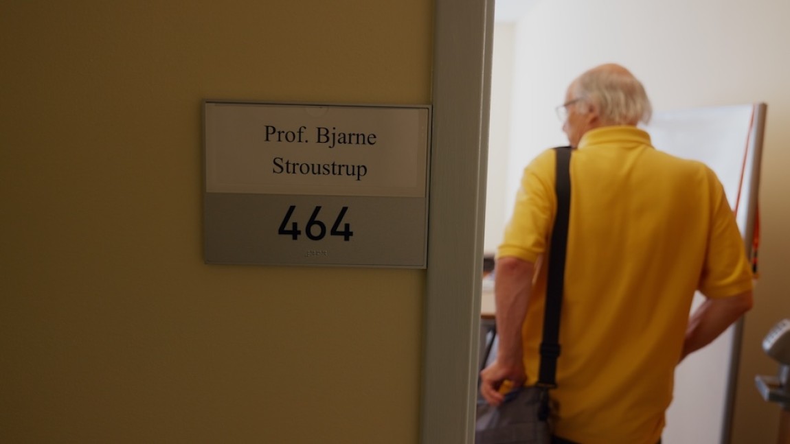 Bjarne Stroustrup first joined Columbia Engineering in 2014 as a visiting professor teaching software design