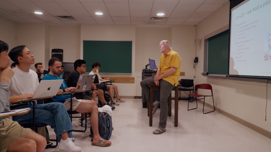Teaching Columbia Engineering graduate students in Fall 2025