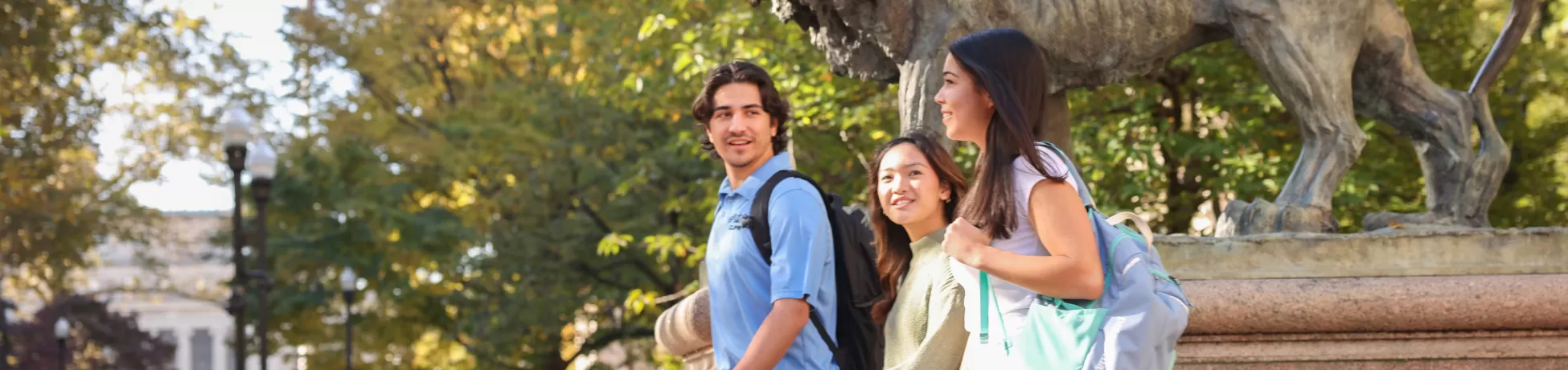 Students Walking