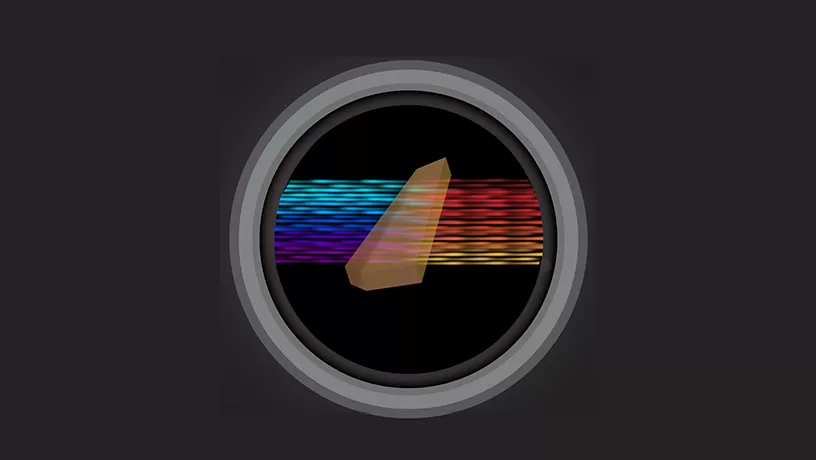 レーザーを使った小型デバイスの実現に近づく、微細な色変換器(Microscopic Color Converters Move Small Laser-Based Devices Closer to Reality)