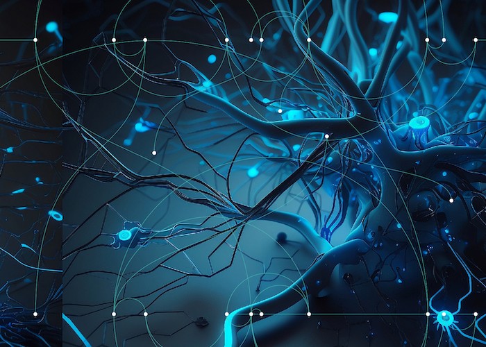Abstract image of AI
