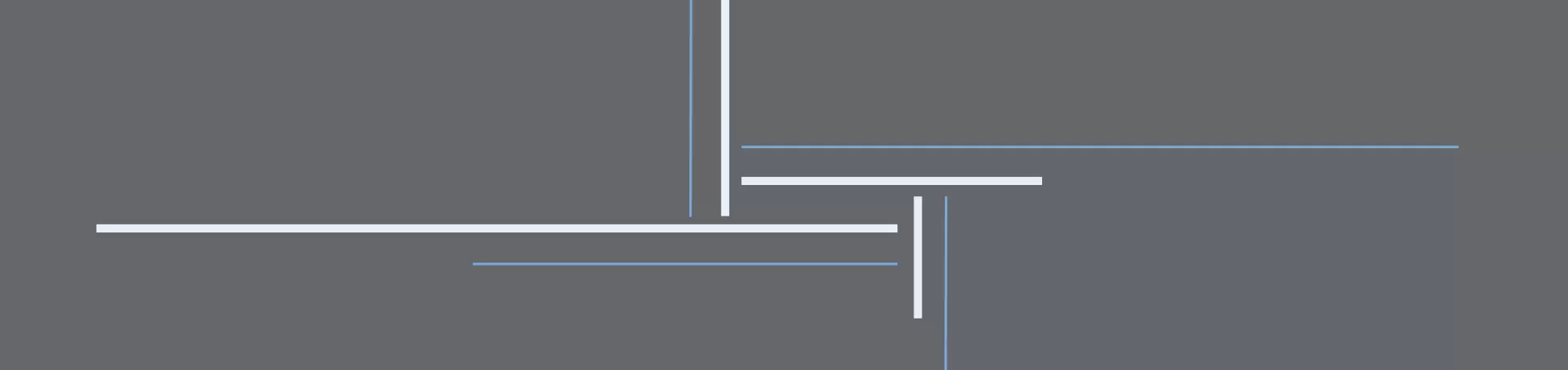 Abstract lines over a gray background