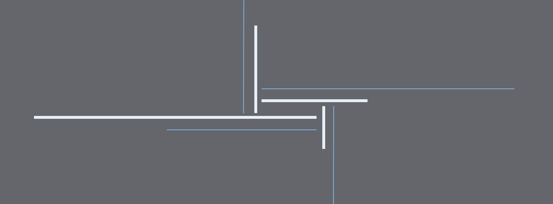 Abstract lines over a gray background