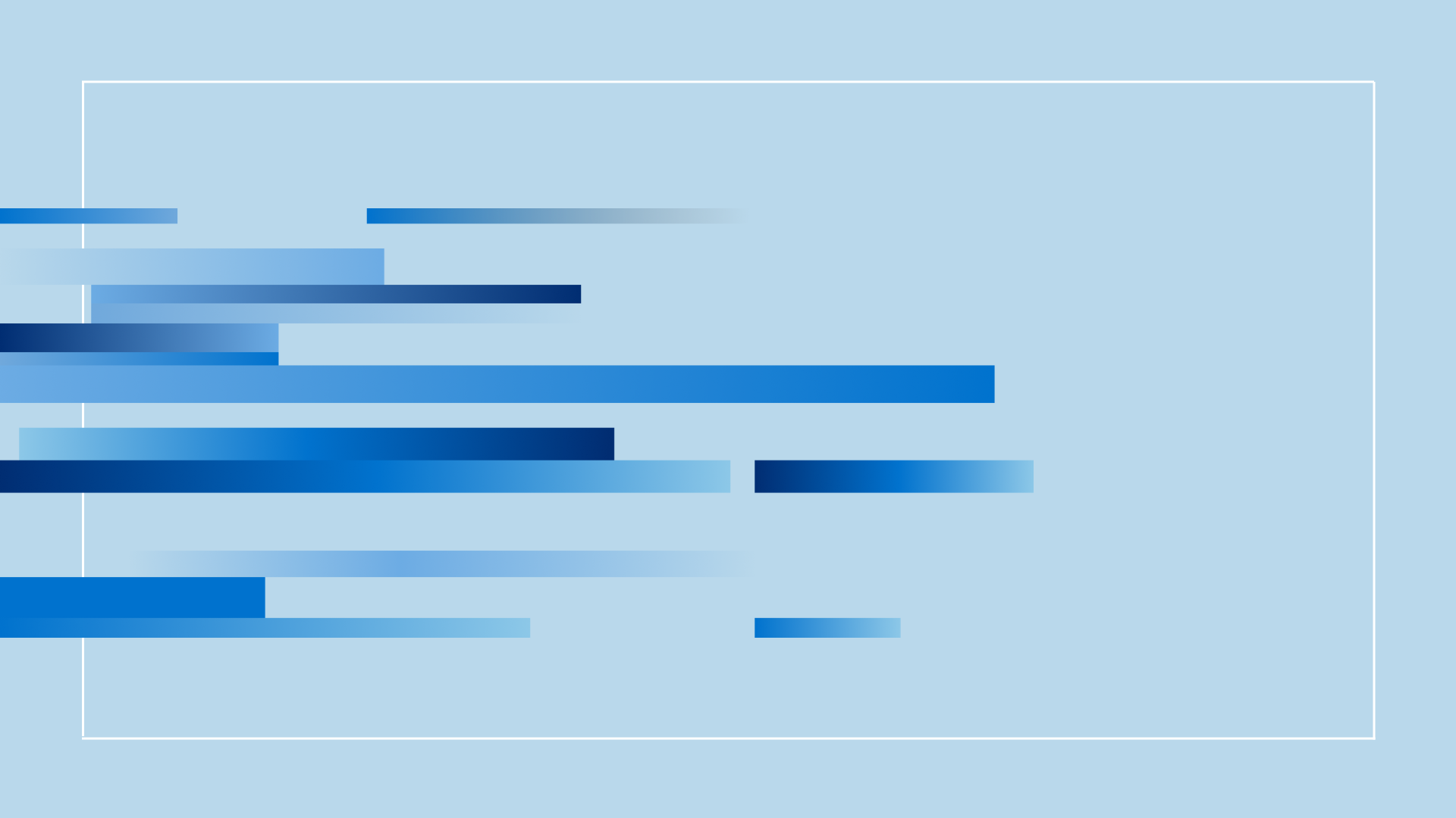 Abstract parallel blue lines