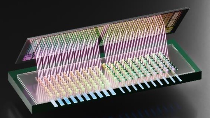 3D photonic chip module