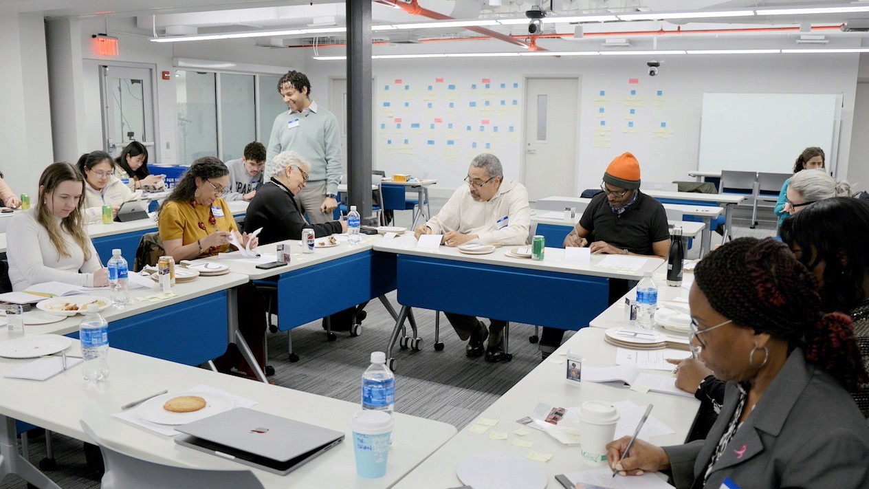 participants in a co-design workshop hosted by CS3