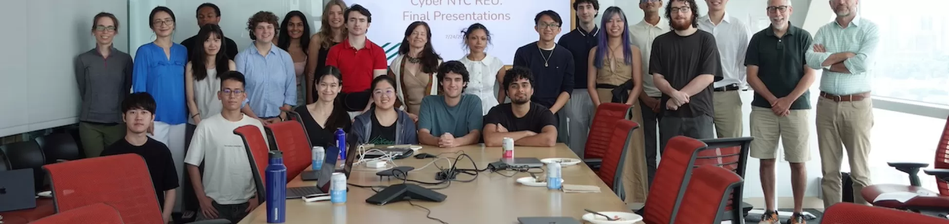 group photo of all cyber nyc participants