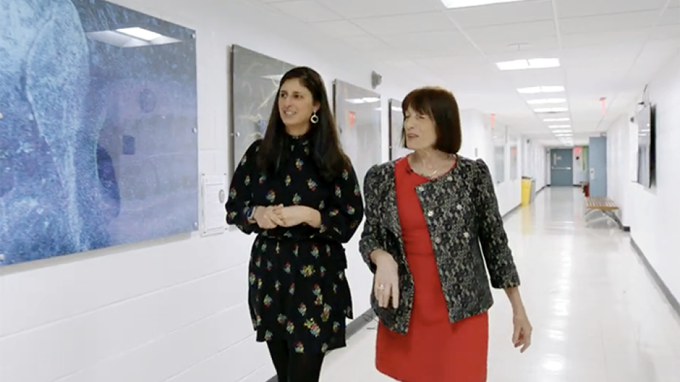 Gordana Vunjak-Novakovic and Nina Tandon