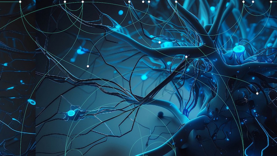 Abstract image of AI