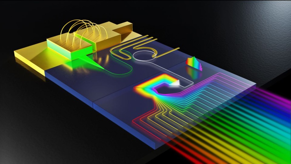 image of high-power chips that could produce brighter beams of light