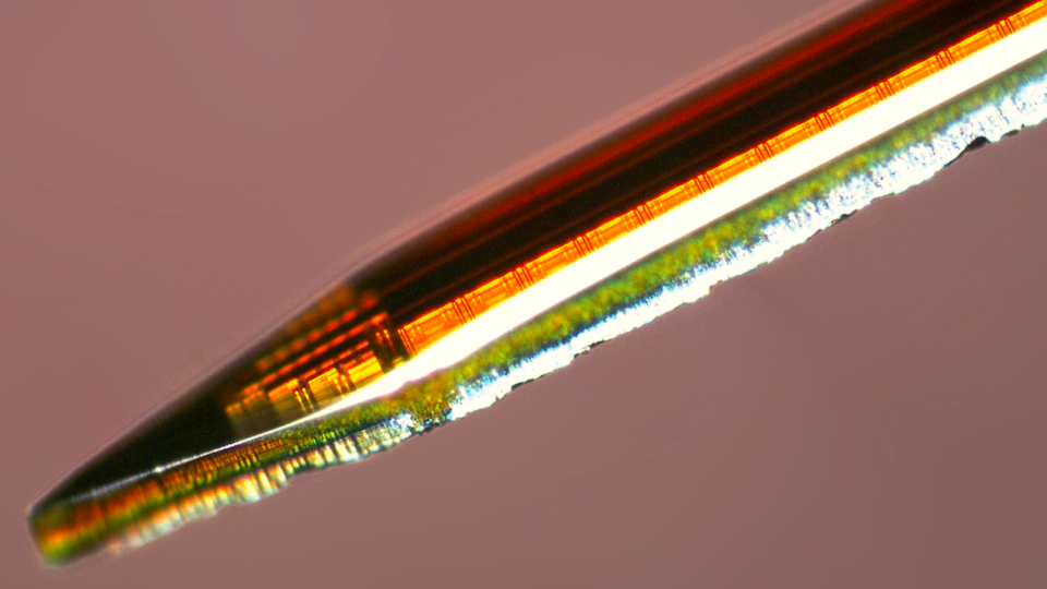 Acus is a CMOS implantable fluorescence imager to monitor neural circuits in deep regions of the brain