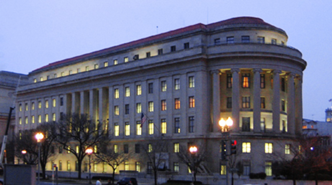 A large campus building