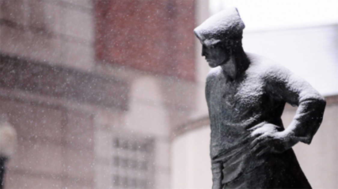 A statue