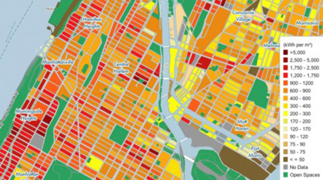 A map of NYC