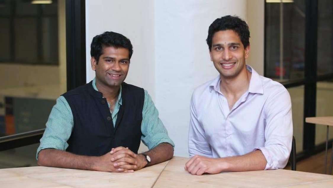   TextIQ Founders Apoorv Agarwal and Omar Haroun. Credit: TextIQ
